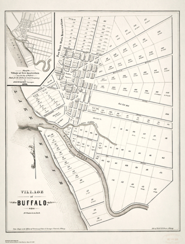 Buffalo 1848 Richard Pease surveyor

Library of Congress